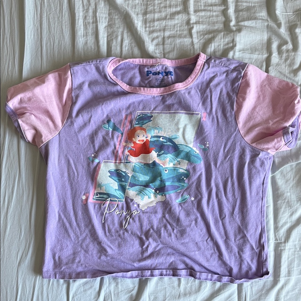 Pony Women's Short Sleeve Tee - Lavender and Pink